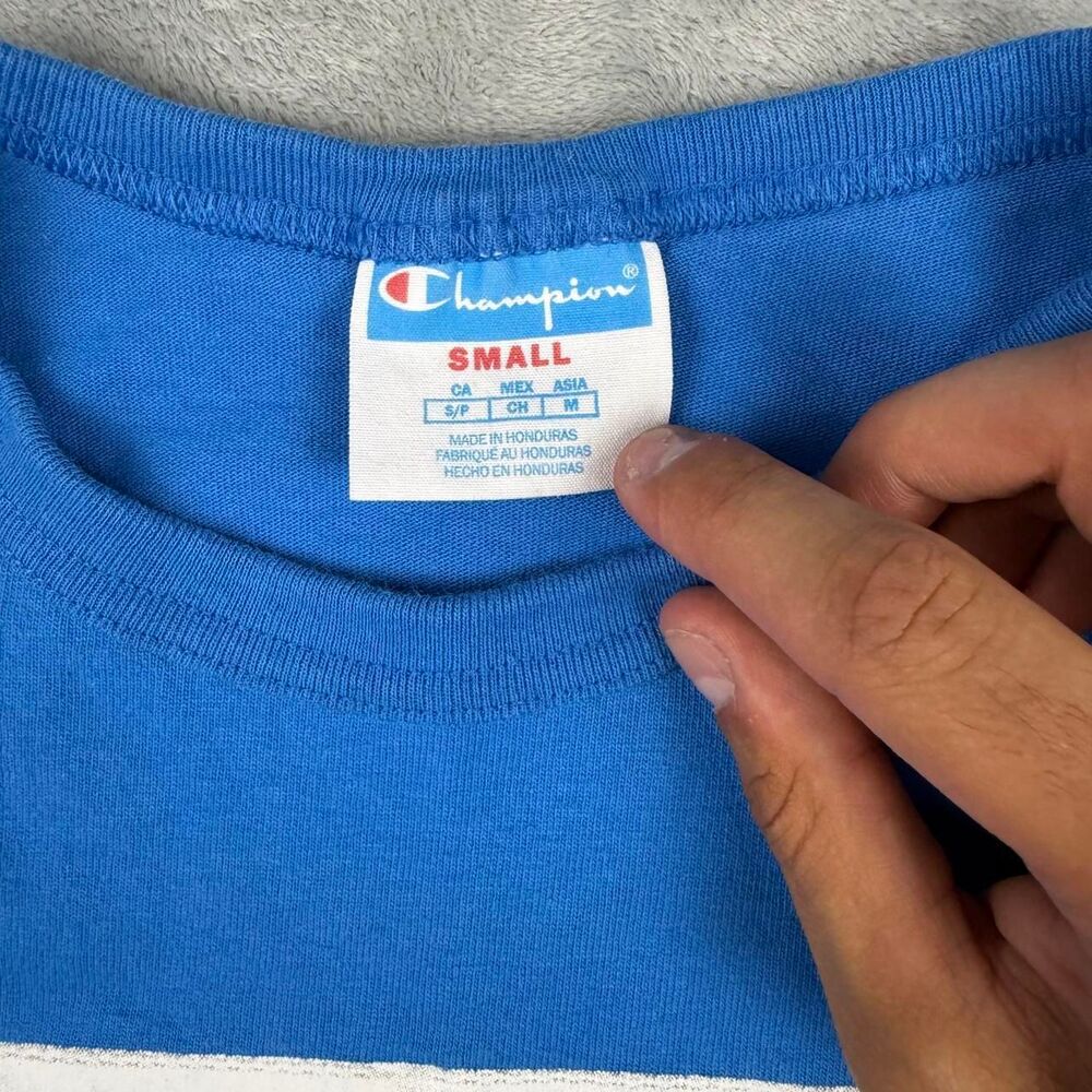 Champion Men's Blue T-shirt - Picture 3 of 7